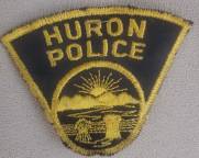 Original patch for Huron Police
